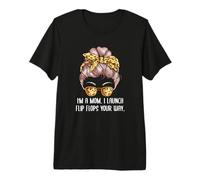 Im a Mom I Launch - Chanclas Divertidas para niños Camiseta Premium