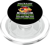 I'm A Nutritionist I'm Not A Miracle Worker But I Can Make PopSockets PopGrip para MagSafe