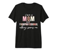 I'm A Paraprofessional Mom Teacher Nadie me Asusta Diseño Camiseta Premium