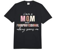 I'm A Paraprofessional Mom Teacher Nadie me Asusta Diseño Comfort Colors Adult Heavyweight T-Shirt