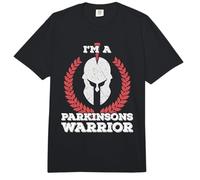 I'm a Parkinsons Warrior Parkinsons Disease Awareness Comfort Colors Adult Heavyweight T-Shirt