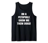Im a Petophile Show Me Them Dogs Animal Loving Tees Camiseta sin Mangas
