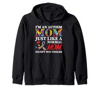 I'm A Proud Autism Mom Mother's Day Autism Awareness Mom Sudadera con Capucha