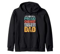 I'm A Proud Chemist Being A Dad Funny Fathers Sudadera con Capucha