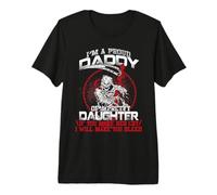 I'm A Proud Daddy of A Pretty Daughter For Dad Fathers Day Camiseta Premium