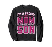 I'm A Proud Mom of A Freaking Awesome Son Funny Mothers Day Sudadera