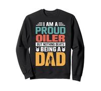 I'm A Proud Oiler Being A Dad Funny Fathers Sudadera