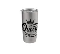 I'm A Queen The Best Queen In The World Graphic Cool Designs Vaso térmico de acero inoxidable de doble pared