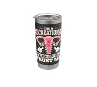 I'm a Recreational Gynecologist Trust Me Funny GYNO Doctors Vaso térmico de acero inoxidable de doble pared