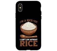 I'm A Rice-ist I Can't Live Without Rice - Carcasa para iPhone X/XS