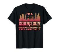 I'm A Sound Guy Confused Musician Hombres Mujeres Mezclador de Sonido Camiseta