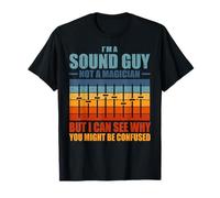 I'm A Sound Guy Confused Musician Hombres Mujeres Mezclador de Sonido Camiseta