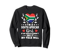 I'm a South African Girl South Africa Flag Sudadera
