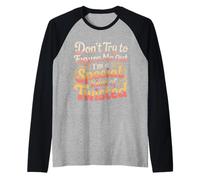I'm A Special Kind of Twisted Don't Figure Me out - Camiseta Manga Raglan