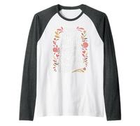 I'm A Strong Woman Because A Strong Woman Raised Me - Camiseta Manga Raglan