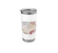 Im A Talafreako Texas Election Demócrata Lema Político USA Vaso térmico de acero inoxidable de doble pared