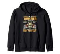 I'm A Trucker Don't Judge Me You Can't Funny Truck Driver Sudadera con Capucha