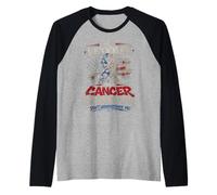 Im A Veteran and A Cancer Survivor Dont Underestimate Me Camiseta Manga Raglan
