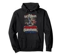 Im A Veteran and A Cancer Survivor Dont Underestimate Me Sudadera con Capucha