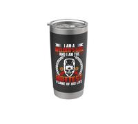 I'm A Welder's Girl and I'm The Hottest Flame Of His Life Vaso térmico de acero inoxidable de doble pared