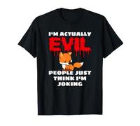 I'm Actually Evil People Just Think I'm Joking Zorro Camiseta