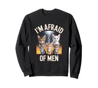 I'm Afraid of Men Unwearable Aduld Humor Bootleg Sudadera