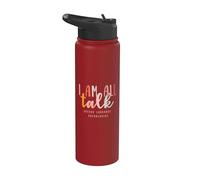 I'm All Talk SLP Terapia Patólogo del Habla y Lenguaje Stainless Steel Insulated Water Bottle