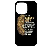 I'm An August Guy - I Have 3 Sides - Lion Leo Birthday Carcasa para iPhone 14 Pro MAX