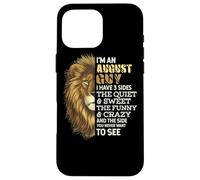 I'm An August Guy - I Have 3 Sides - Lion Leo Birthday Carcasa para iPhone 16 Pro MAX