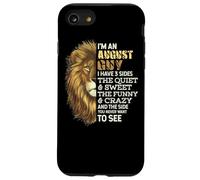 I'm An August Guy - I Have 3 Sides - Lion Leo Birthday Carcasa para iPhone SE (2020) / 7/8