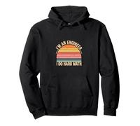I'm An Engineer I Do Hard Math Problema Estudiante Geek Sudadera con Capucha