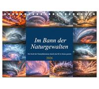 Im Bann der Naturgewalten (Tischkalender 2026 DIN A5 quer), CALVENDO Monatskalender: Die kraftvollen Tanzpartner von Blitz und Donner, die den Himmel erleuchten und die Erde erzittern lassen.