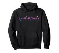 I'm Bi Actually, regalo de camiseta, bonito diseño, regalo único Sudadera con Capucha