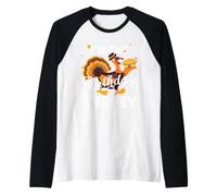 Im Birthday Turquía Divertido Feliz Acción de Gracias Hombres Mujeres Niños Camiseta Manga Raglan