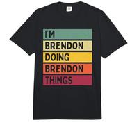 I'm Brendon Doing Brendon Things - Cita Personalizada Divertida Comfort Colors Adult Heavyweight T-Shirt