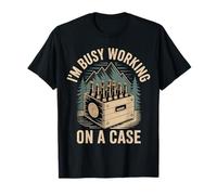 I'm Busy Working On A Case Booze Drinking Party - Camiseta