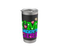 I'm Daddy's Girl Tee shirts, I Love You Dad, Daddy Daughter Vaso térmico de acero inoxidable de doble pared