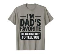 I'm Dad'S Favorite Child Father's Day Sibling Rivalry Camiseta