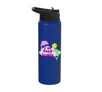 I'm dead inside Divertido delfín sarcasmo Stainless Steel Insulated Water Bottle