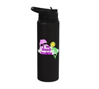I'm dead inside Divertido delfín sarcasmo Stainless Steel Insulated Water Bottle