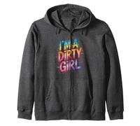 I'm Dirty Girl Mud Run, Moto de Cross, Muddy Queen Mudding, ATV UTV Sudadera con Capucha