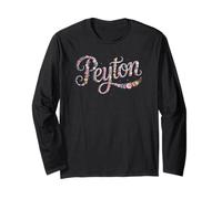 I'm Doing First Name Peyton Personalizado Girl Party Mom Manga Larga