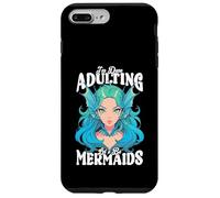 I'm Done Adulting, Let's Be Mermaids Carcasa para iPhone 7 Plus/8 Plus