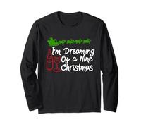 I'm Dreaming of a Wine Christmas: Funny Wine Lover Design Manga Larga