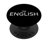 I'm English Inglaterra Inglés PopSockets PopGrip Adhesivo