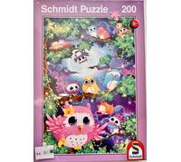 Im Eulenwald Schmidt Spiele 200 Piezas Juegos de Combinar Infantil Puzle Ingenio
