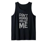 I'm Fine Citas En Texto Vintage Funny Don't Worry About Me Camiseta sin Mangas