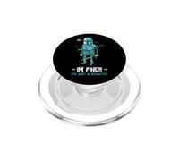 I'm Fine Funny Wounded Soldier Swords Sarcastic Quote Gag PopSockets PopGrip para MagSafe