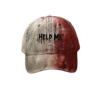 Im Fine Hat Problem Solved - Sombreros de Halloween divertidos para Halloween, unisex, gorra sangrienta (marrón, talla única)