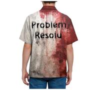 I'm Fine It's Not My Blood - Camiseta con estampado sangriento de Halloween para hombre, camiseta divertida de manga corta con texto en inglés "I'm Fine Movie", A-vino, 3XL